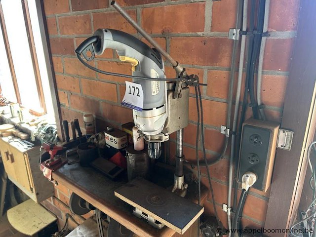Boormachine topcraft xz210b op boorstandaard, 1050w, 230v. - afbeelding 1 van  2