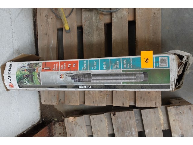 Boorput waterpomp gardena - afbeelding 1 van  7