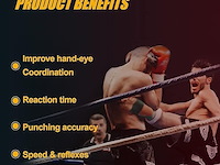 Boosteady boxing reflexbal - afbeelding 2 van  3