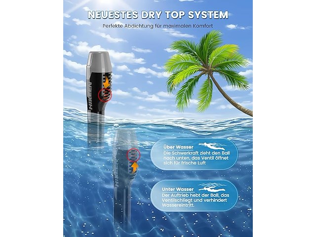 Boosteady snorkelmasker (xl) - afbeelding 3 van  5