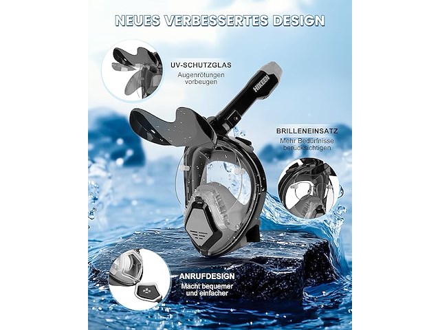 Boosteady snorkelmasker (xl) - afbeelding 4 van  5