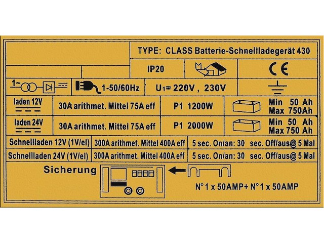 Booster 300 amp - afbeelding 4 van  4