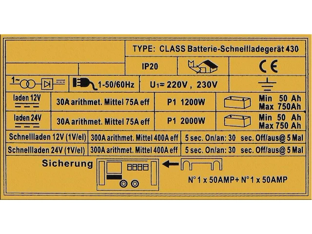 Booster 300 amp - afbeelding 4 van  4