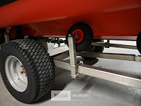 Boot highfield met buitenboordmotor en met strandtrailer - afbeelding 8 van  14