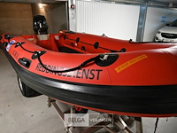 Boot highfield met buitenboordmotor en met strandtrailer - afbeelding 11 van  14