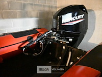 Boot highfield met buitenboordmotor en met strandtrailer - afbeelding 5 van  10