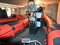 Boot highfield met buitenboordmotor en met strandtrailer - afbeelding 6 van  10