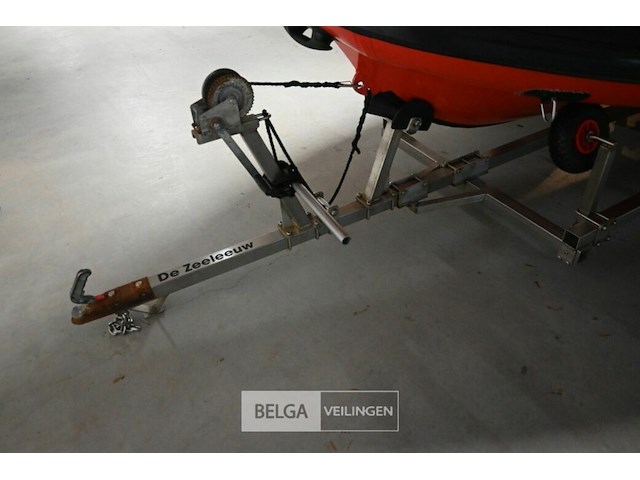Boot highfield met strandtrailer - afbeelding 3 van  12