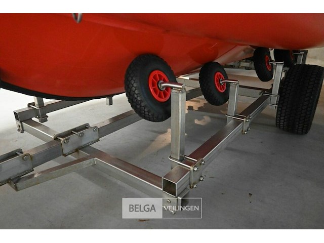 Boot highfield met strandtrailer - afbeelding 4 van  12