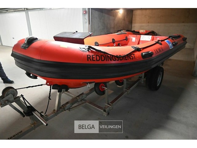 Boot highfield met strandtrailer - afbeelding 1 van  12