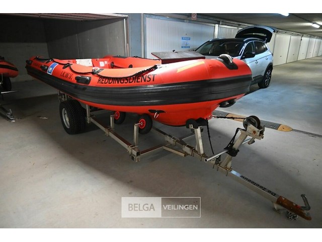 Boot highfield met strandtrailer - afbeelding 5 van  12