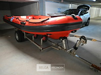 Boot highfield met strandtrailer - afbeelding 5 van  12