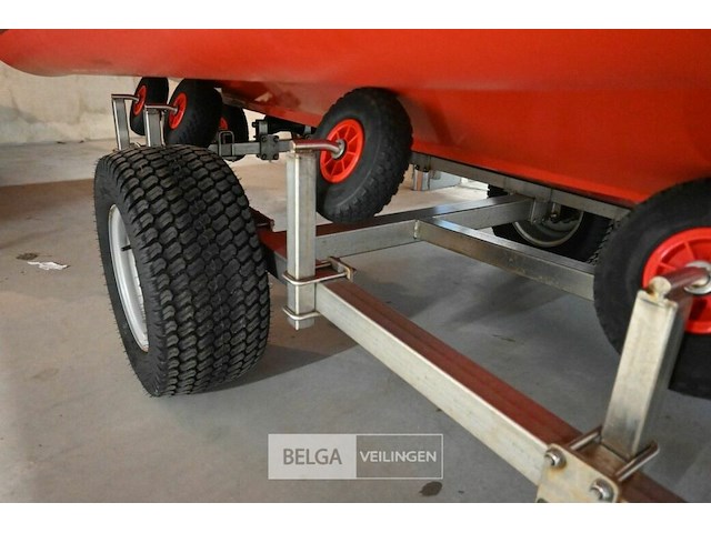 Boot highfield met strandtrailer - afbeelding 6 van  12