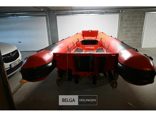 Boot highfield met strandtrailer - afbeelding 8 van  12