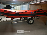 Boot highfield met strandtrailer - afbeelding 3 van  9