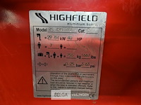 Boot highfield met strandtrailer - afbeelding 6 van  9