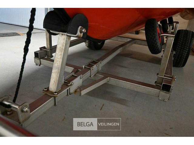 Boot highfield met strandtrailer - afbeelding 8 van  9