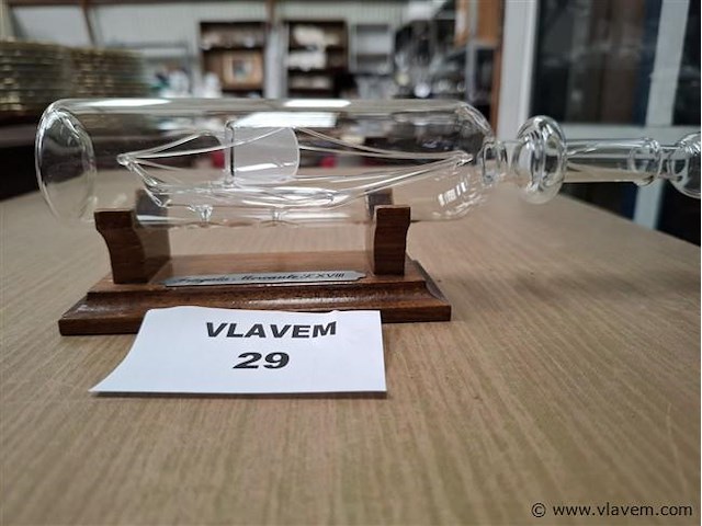 Boot in fles - afbeelding 1 van  2