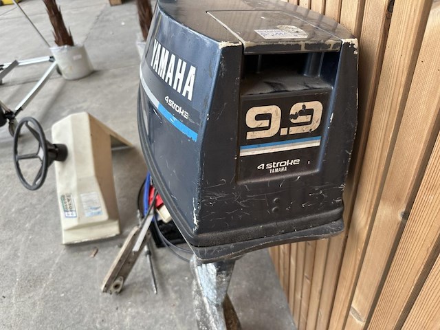 Boot / yamaha 9.9pk / trailer - afbeelding 4 van  12