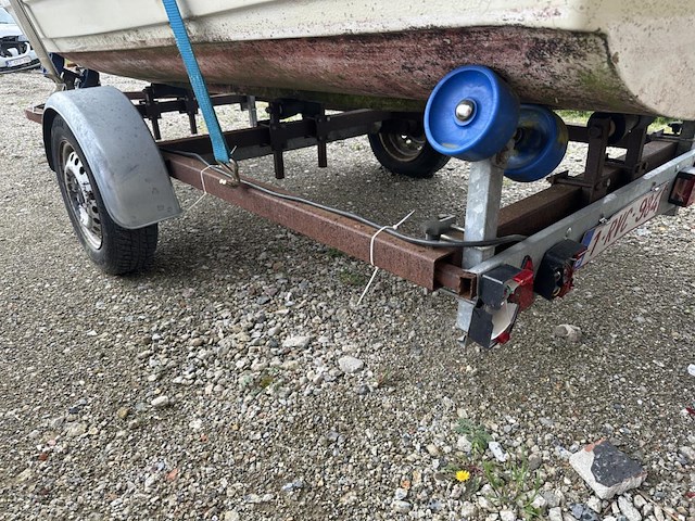 Boot / yamaha 9.9pk / trailer - afbeelding 10 van  12