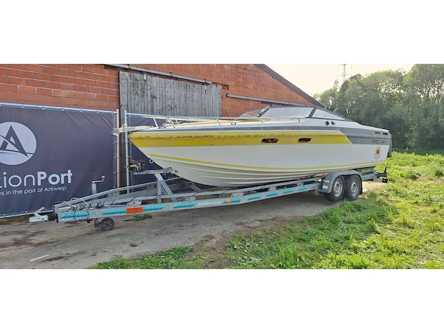 Bootaanhangwagen steinbacher mb 3.5 + boot 3500kg - afbeelding 1 van  1