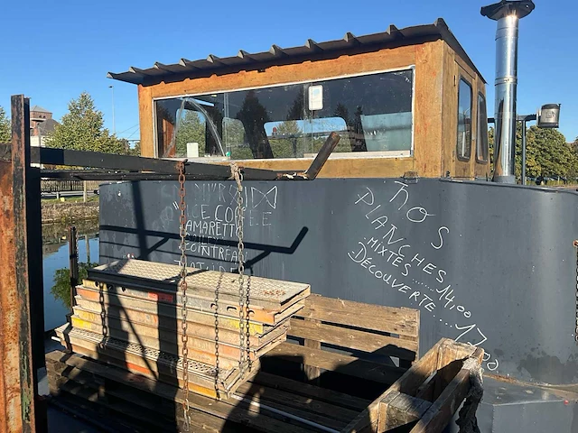 Bootbar boot uitgerust horeca – romp opnieuw uitgevoerd – nieuwe elektrische installatie - afbeelding 29 van  52