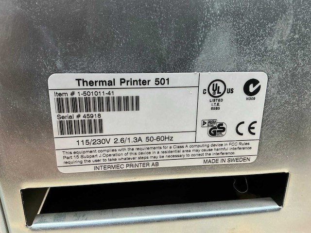 Bopack 501 e labelprinter - afbeelding 7 van  7