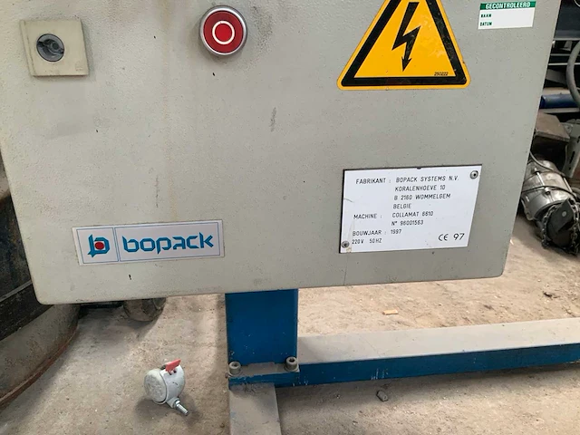 Bopack systems collamat 6610 etiketteermachine - afbeelding 3 van  6