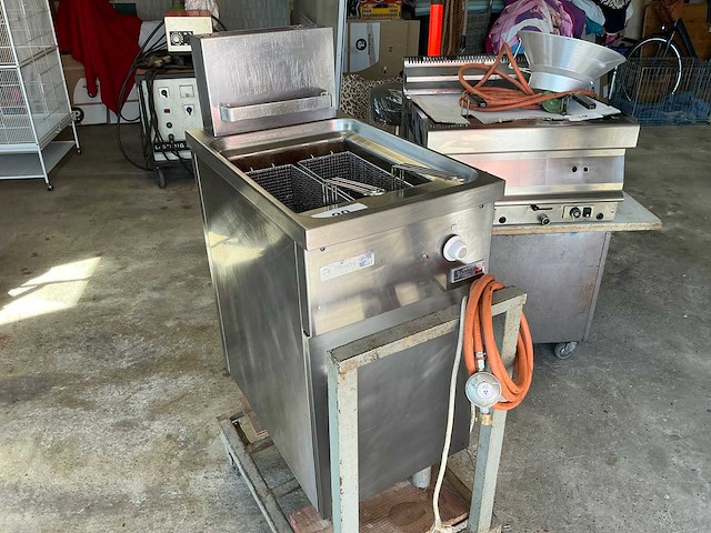 Boppas dubbele gasfriteuse - afbeelding 1 van  6