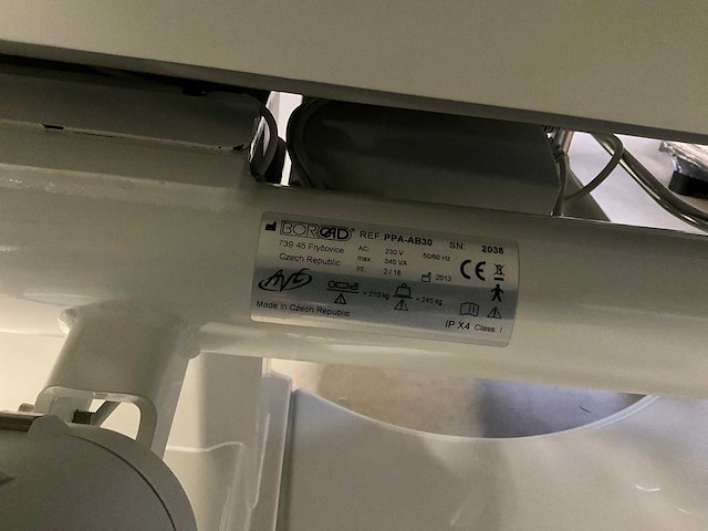 Borcad ppa-ab30 verrijdbare bevallingstafel - afbeelding 6 van  6