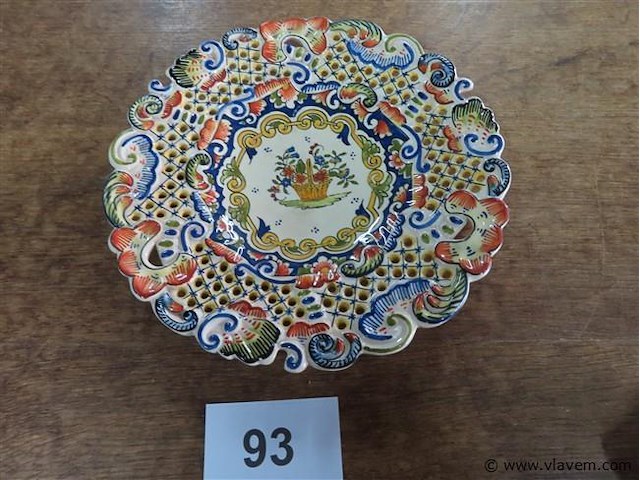 Bord rouen diam 23cm - afbeelding 1 van  3