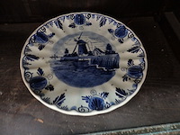 Bord + vaas delft - afbeelding 3 van  4