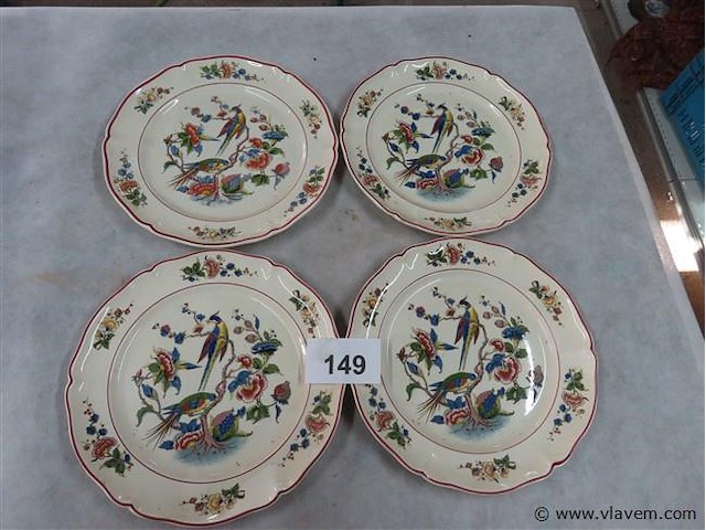 Borden 4 stuks - afbeelding 1 van  3