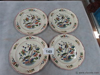 Borden 4 stuks - afbeelding 1 van  3