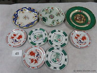 Borden 9 stuks - afbeelding 1 van  3