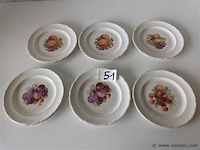 Borden st-amand. 6 stuks - afbeelding 1 van  5