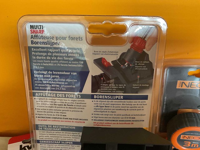 Boren slijper en gereedschappen - afbeelding 3 van  12