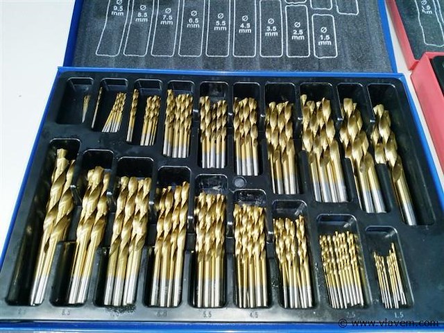 Borenset 170 delig titanium coating - afbeelding 1 van  3