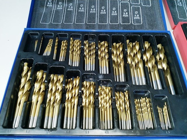 Borenset 170 delig titanium coating - afbeelding 1 van  3