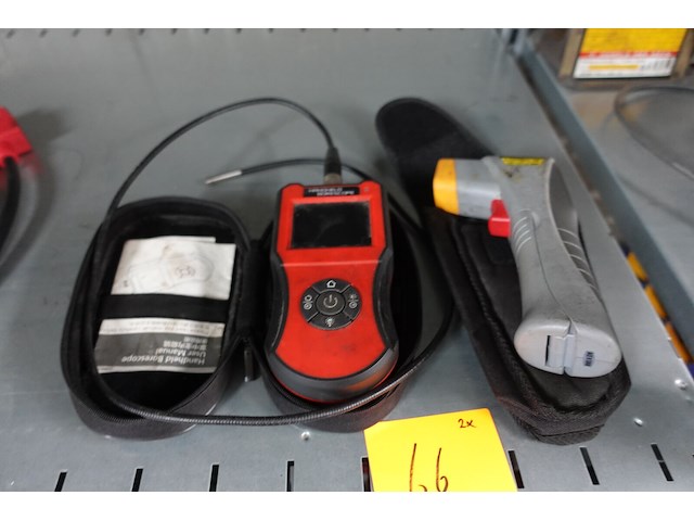 Borescope & themperatuurmeter - afbeelding 1 van  3