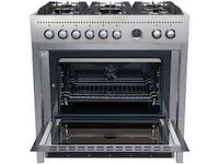 Boretti - cgr916ix carrara - fornuis - afbeelding 3 van  3