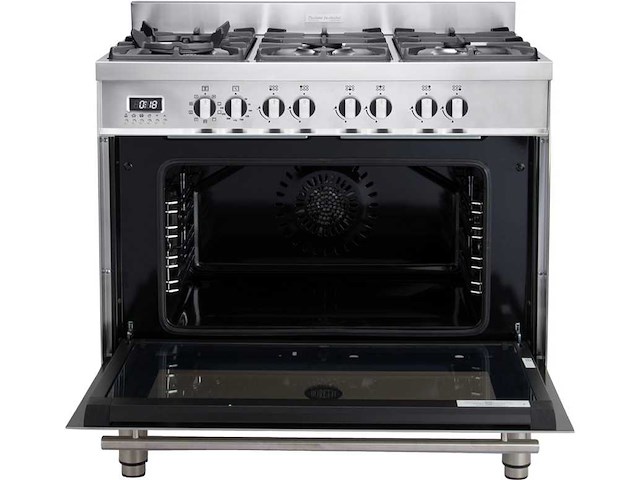 Boretti - mfbg901ixbe milano - fornuis - afbeelding 2 van  3