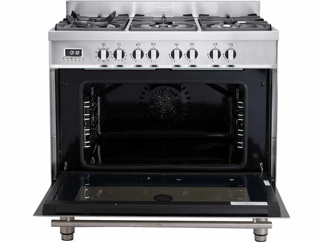 Boretti - mfbg901ixbe milano - fornuis - afbeelding 2 van  3