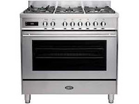 Boretti - ml9016gsixbe milano - fornuis - afbeelding 1 van  3