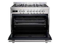 Boretti - ml9016gsixbe milano - fornuis - afbeelding 2 van  3