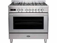Boretti - ml9016gsixbe milano - fornuis - afbeelding 1 van  3