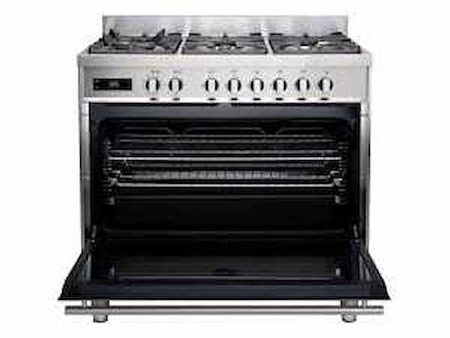 Boretti - ml9016gsixbe milano - fornuis - afbeelding 2 van  3