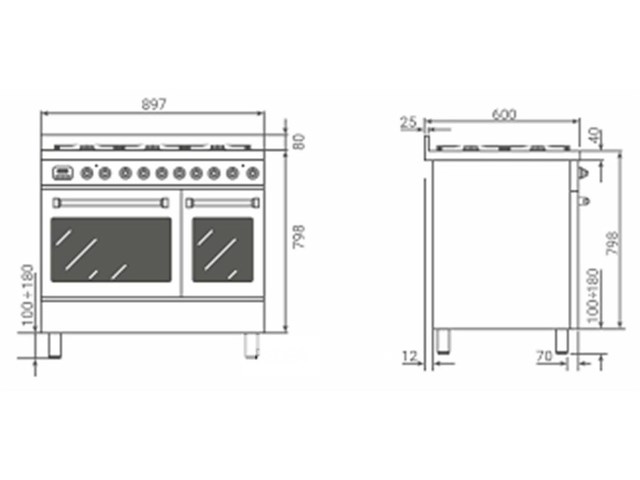 Boretti mlg96bmatbe milano - afbeelding 4 van  5