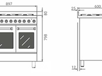Boretti mlg96dzwbe milano - afbeelding 3 van  4