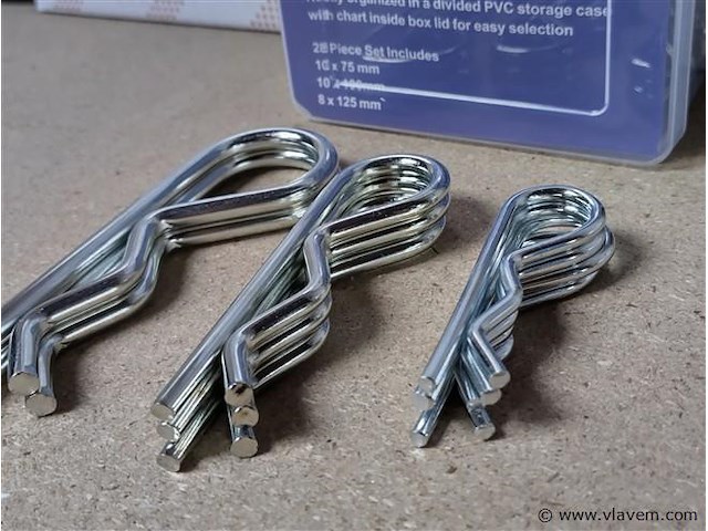 Borgclips en borgverenset 228 delig - afbeelding 8 van  15